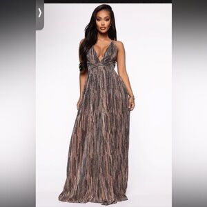 Fashion Nova Maxi Dress, XS